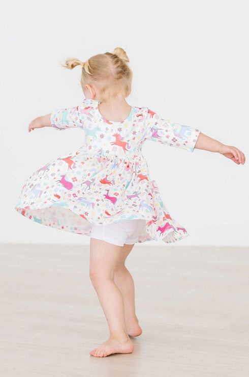white-twirl-shorts Mila &  Rose - Sophia's Style--2T--2